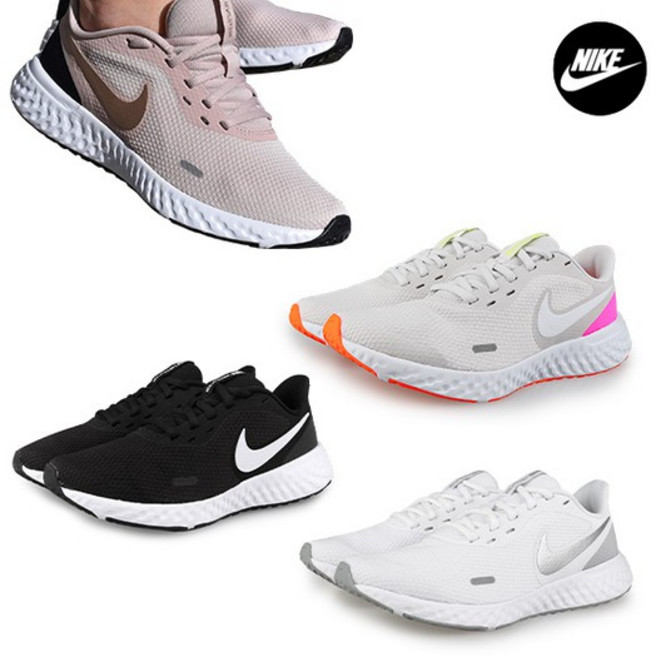 나이키 우먼스 레볼루션5 여성 런닝화 운동화 6종 택일