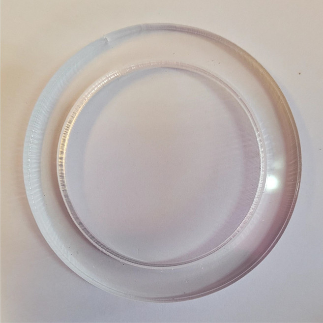 공 받침대 75-55 볼링공 농구공 축구공 야구공 원형공 골프공 배구공 각종 상품 진열 받침대, 투명