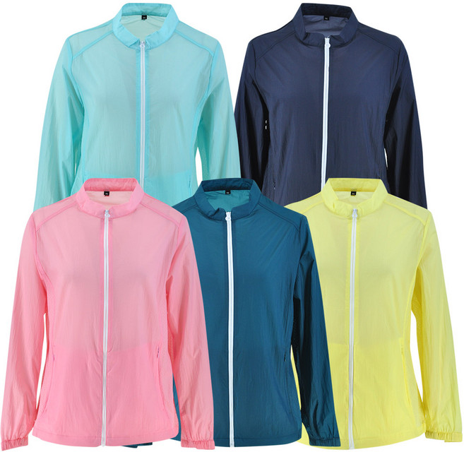 여성 봄 여름 김영주스포츠 윈드 자켓 메쉬 점퍼 등산 골프 바람막이
