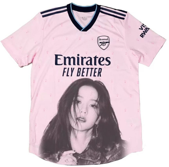 아스날 세컨드 어웨이 7호 팀 슈트 유니폼 유니폼 축구 9호 소년과 저지 반팔 사카