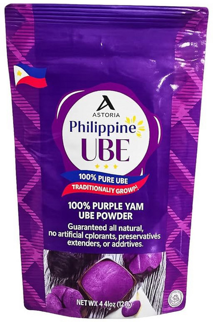 아스토리아 필리핀 우베 파우더 - (보라색 얌) 125g 1팩, 1