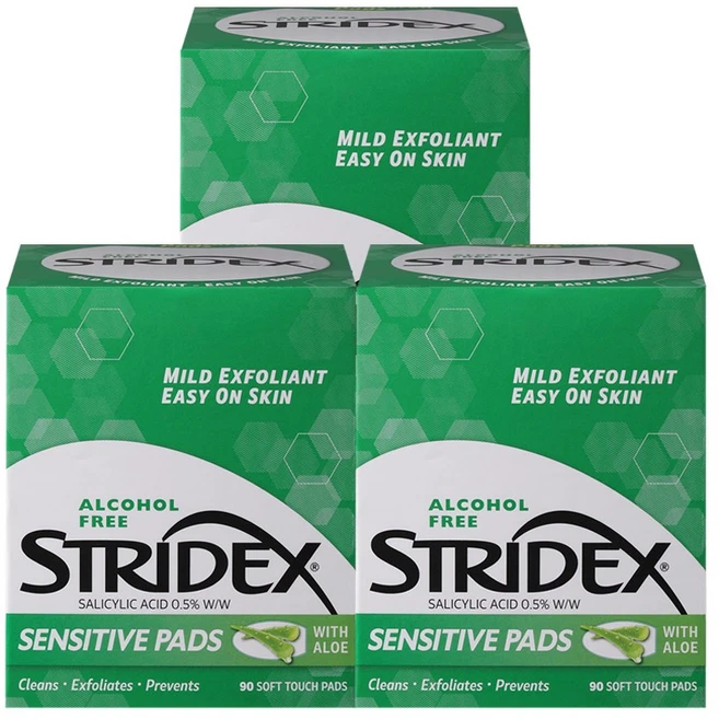스트라이덱스 센스티브 패드 90매, 90매입, 3개 - 쿠팡