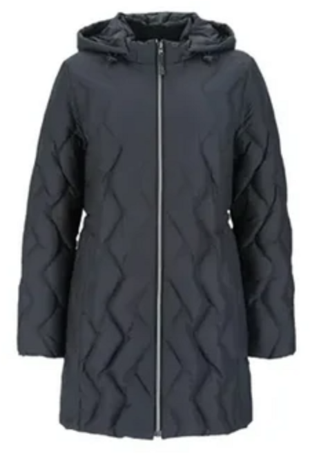 지센 이월상품 패딩 [부산점] 지그재그 탈착후드 경량 덕다운 LSLWOA55 2컬러