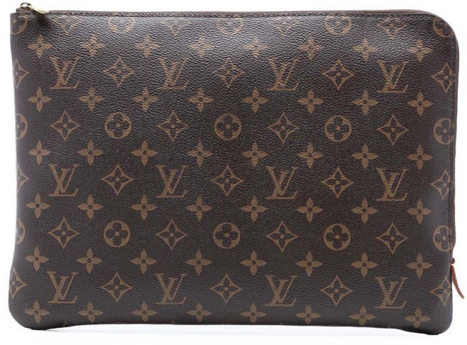 루이 비통 중고 2018 모노그램 에띠 보야저 MM 클러치