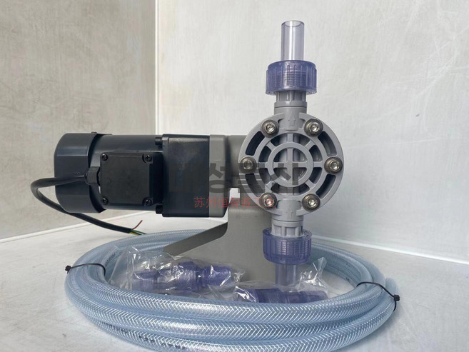 기계식 다이어프램 정량 펌프 응집제 도징 PVC 펌프헤드, 02 0~25L/H 3상 380V PVC 펌프