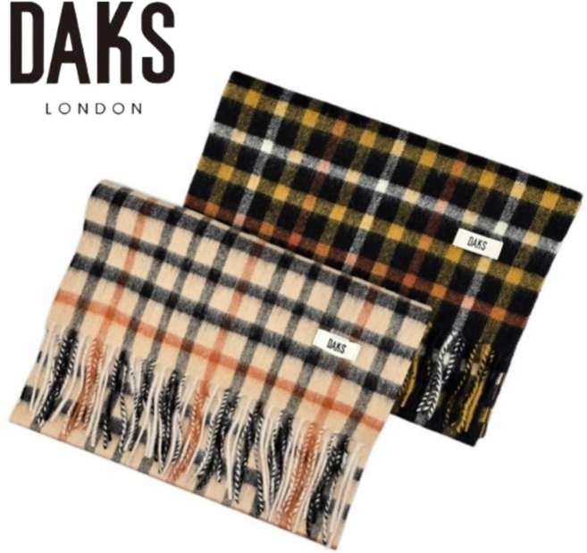 [백화점 발송]닥스 남여공용 머플러 울 고급 겨울 목도리