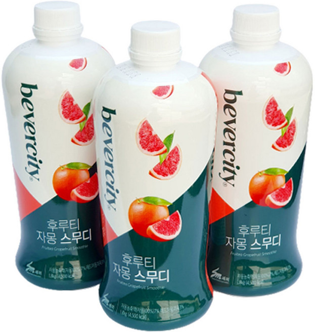 베버시티 세미 자몽 스무디, 1.8kg, 3개
