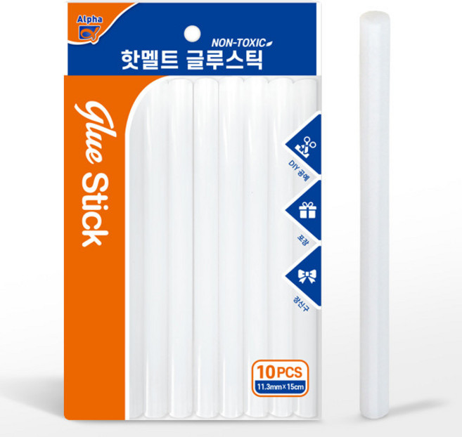 [알파] 글루건심 대 (11.3mmx15cm10입), 10개