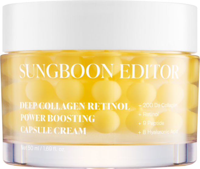 성분에디터 딥콜라겐 레티날 노른자 고영양 캡슐 크림, 1개, 50ml