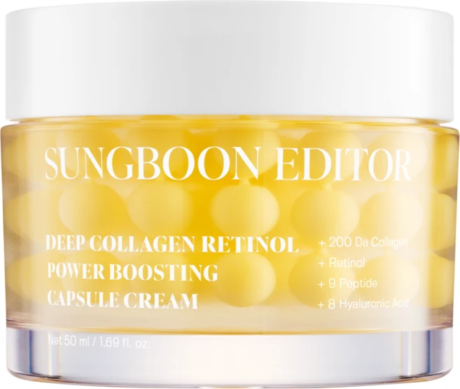 성분에디터 딥콜라겐 레티날 노른자 고영양 캡슐 크림, 1개, 50ml - 쿠팡