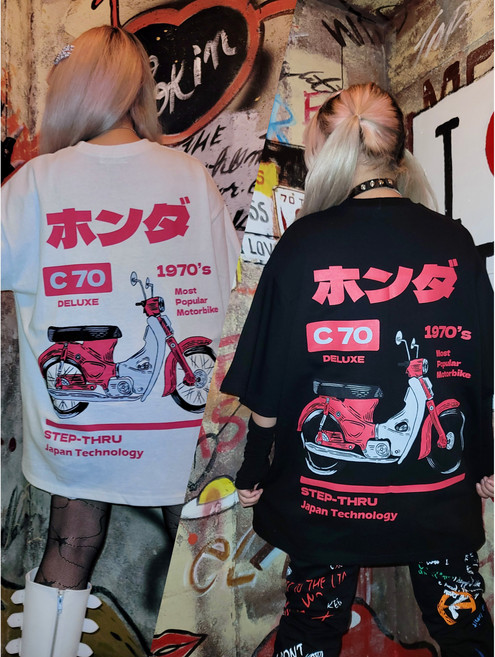 [2colors/고퀄] 혼다 오토바이 반팔T