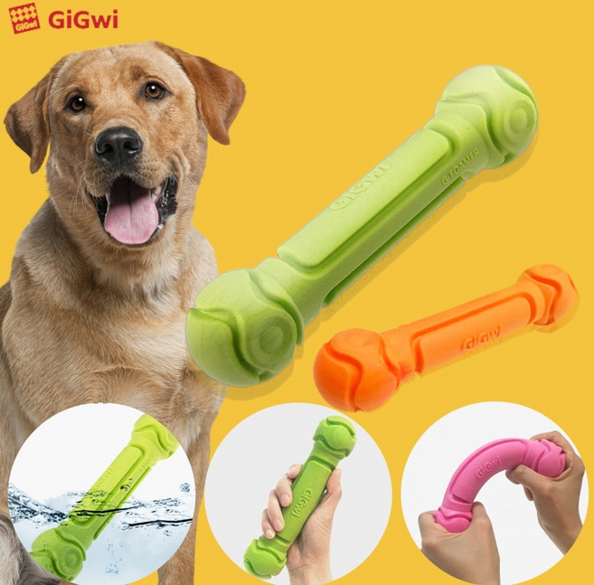 대형견 중형견 강아지 장난감 / 대형 터그 놀이 / 탄성 물놀이 / 펫치놀이 / 치석제거, 그린, 1개
