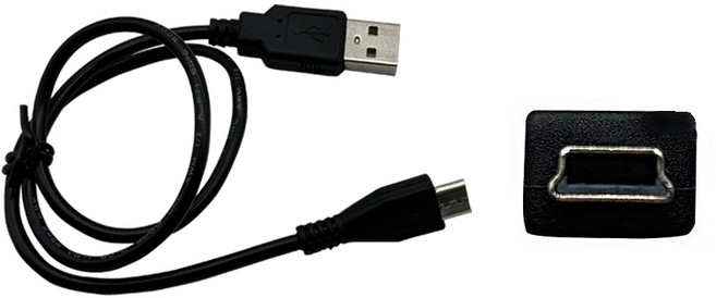 USB 5핀 충전용 케이블 미니 5핀/효도라디오/블루투스스피커/PMP/MP3충전선, 1개, 50cm