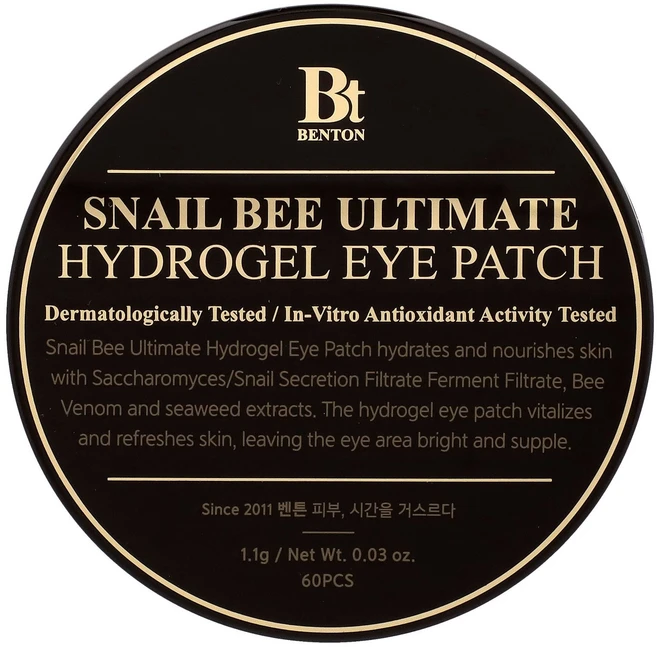 Benton Snail Bee 얼티밋 하이드로겔 아이패치 60개 Benton (벤톤) - 쿠팡