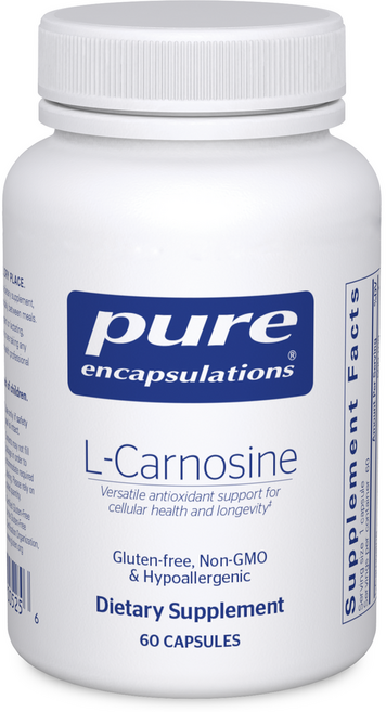 퓨어 인캡슐레이션스 L 카르노신 캡슐 60개 글루텐 프리, 60정, 1개