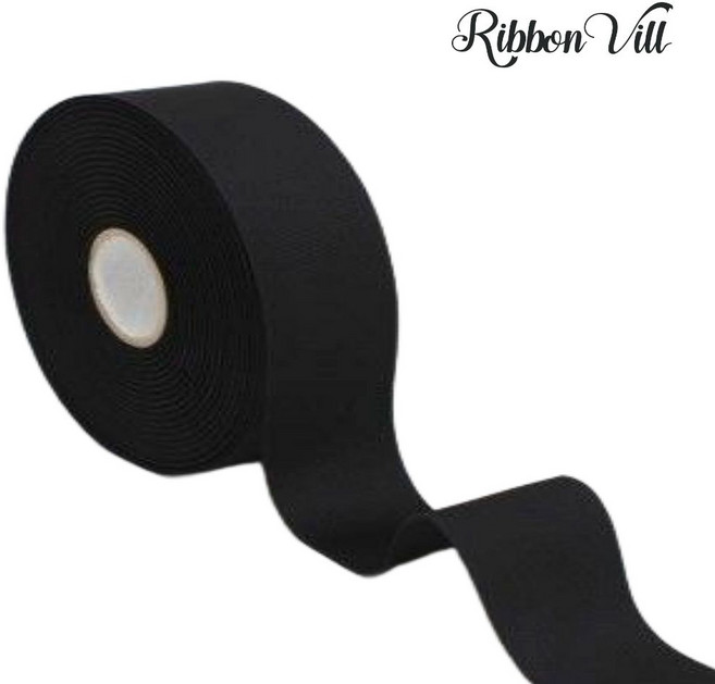 리본빌 고급 국산 무광 골직 리본 5마 리본공예, 15mm, #53검정