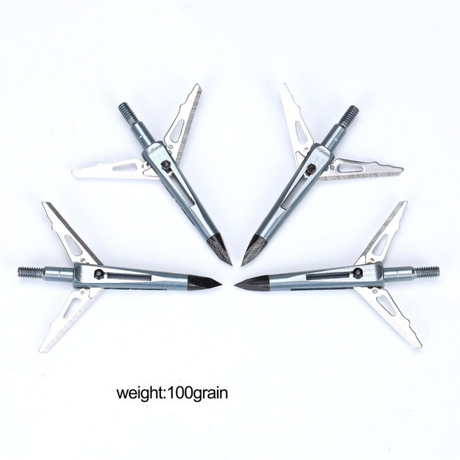 액세서리 150 화살표 필드 포인트 슈팅 브로드 화살촉 다트 헤드 대상 양궁 125 사냥 100 낚시 그레인, shalu, 1개