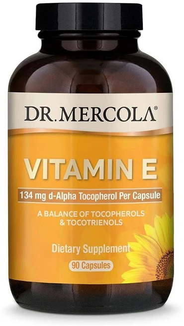 닥터머콜라 닥터메르콜라 비타민 E 134mg 90 캡슐, 1개, 90정 - 쿠팡