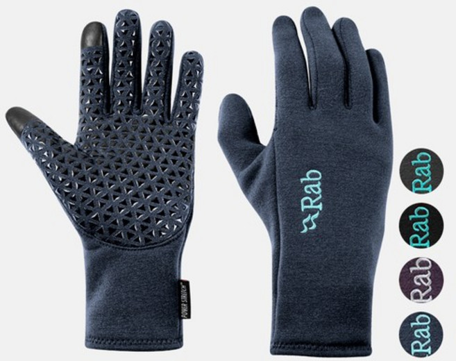 Rab 파워스트레치 컨택 그립 글로브(여) 4color, L, L