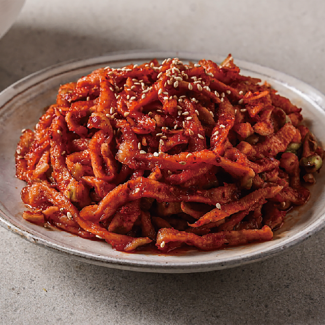 [밥상에김치] 국내산 무말랭이 무침 반찬용 보쌈용, 5kg, 1개