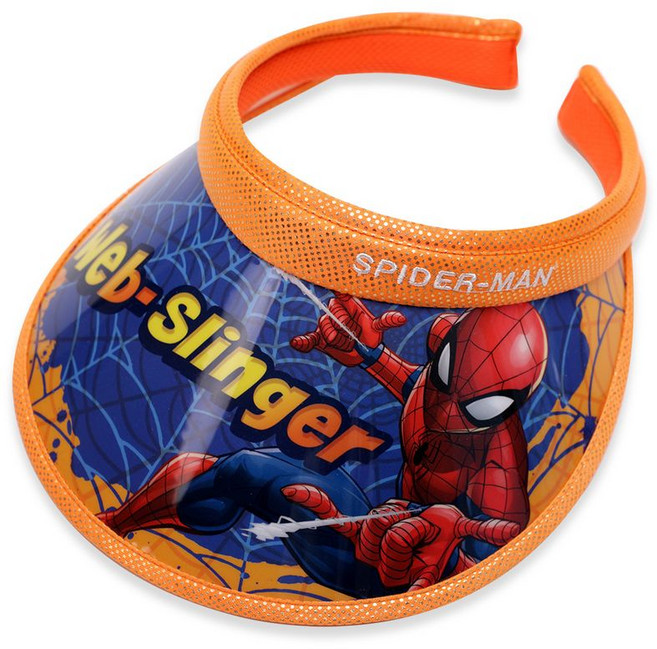 나린키즈 스파이더맨 웹싱걸 썬캡 유아동 어린이 핀캡 햇빛가리개 썬바이저