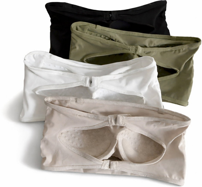 無痕平口內衣 冰絲裹胸 一字肩帶美背小可愛