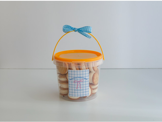 누가크래커맛 머랭샌드쿠키 대용량 800ml, 189g, 1개