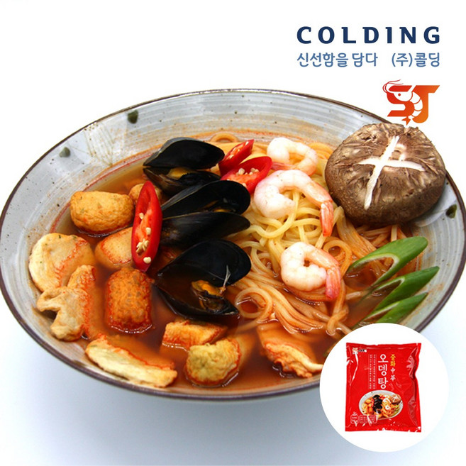 콜딩 진어전 가마보꼬 맑은어묵탕 190g 소스포함 (전골 탕용 종합어묵) 어묵, 1개