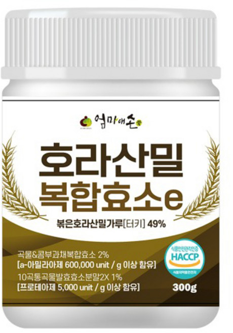 호라산밀 복합효소 분말, 1개, 300g