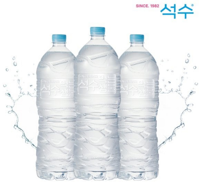 석수 하이트진로 무라벨 2L 12병, 12개