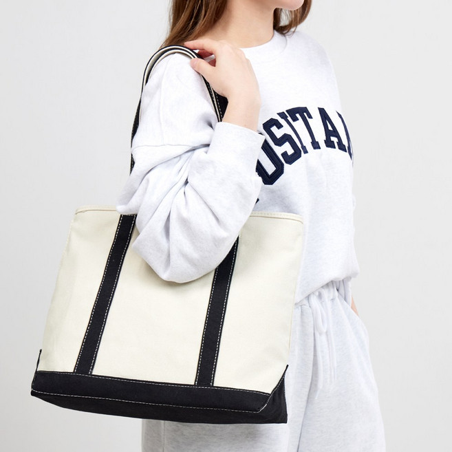 세르온 여성 데일리 캔버스 에코백 숄더백