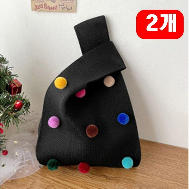 아워리빙 미니 니트가방 니트백