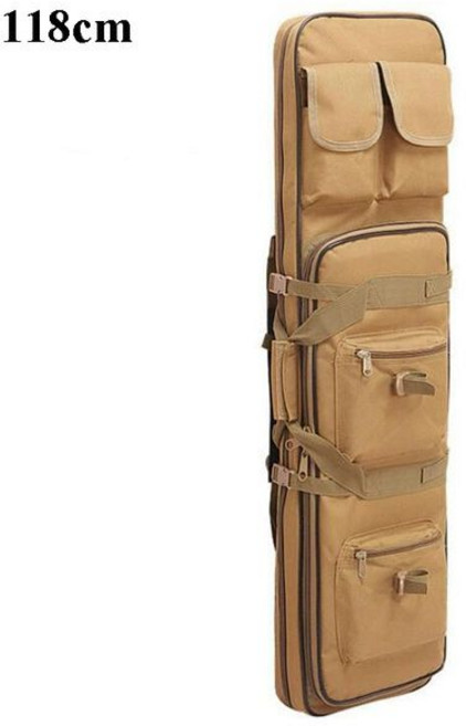 건캐리어 건 케이스 서바이벌 대형 총기 가방 M416, 사각가방 샌드컬러  118x26x6cm, 1개