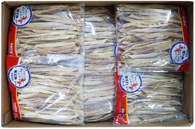 [대국맛짱] 캠핑 맥주안주 마른 진향 탈피 연변짝태채 (일요일&당일발송), 1개, 500g