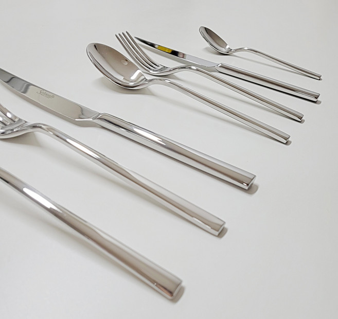이탈리아 살비넬리 (Salvinelli) 스푼 포크 나이프 커트러리 - 250, 테이블나이프, 1개