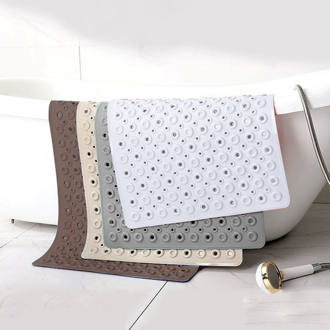 욕실 욕조 화장실 미끄럼방지 매트 1+1, 소프트 베이지 2개, 2개