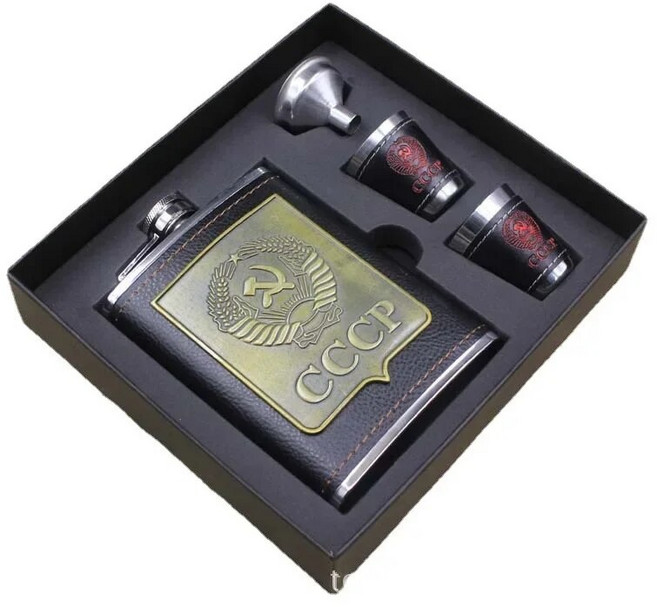 휴대용 와인 스테인리스 여행용 플래그 포트 음료 용기 플라스크 컵 병 깔때기 가죽 힙 커버 위스키 스틸 7oz 8oz, 12)7oz  JH02, 1개