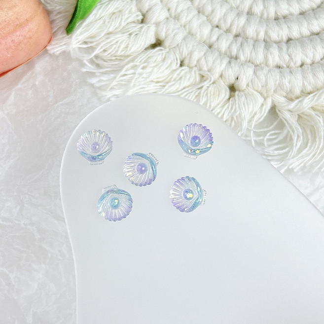 클래식네일 블루바다 네일파츠, 50개, E(2055)