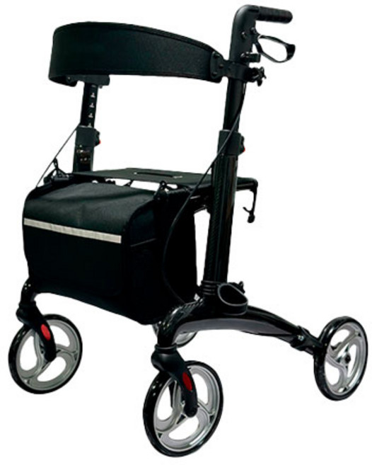 카본 어르신보행기 DREAM 접이식 실외 할머니유모차 노인보행보조기 장기요양 복지용구, 카키, 일반구매, 1개