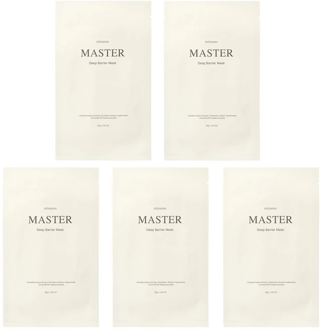 믹순 마스터 딥 배리어 뷰티 마스크 5매입 30g MIX-91121 - 쿠팡