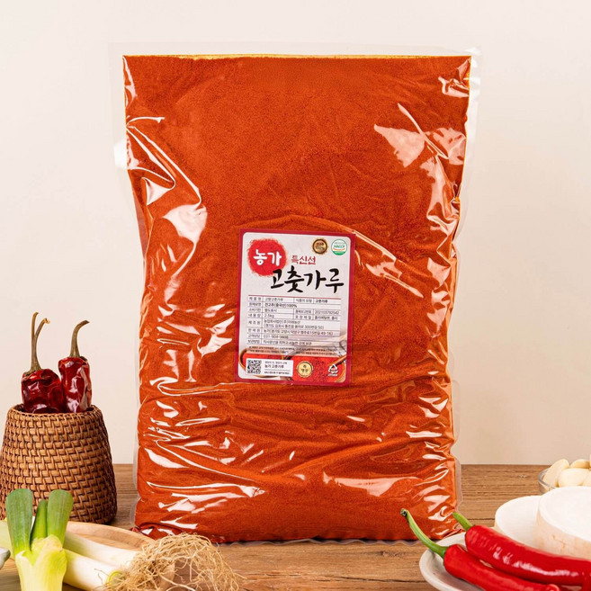 중국산 고추장용 고춧가루 5kg 태양초 고운 짬뽕 업소용 햇 고추가루 10근, 1개