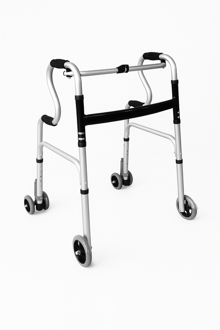 닥터효 성인용 보행기 이중 바퀴형 6바퀴 노인용보행기 보행차 어르신 유모차 실버카 보행 고령자 용, 워커