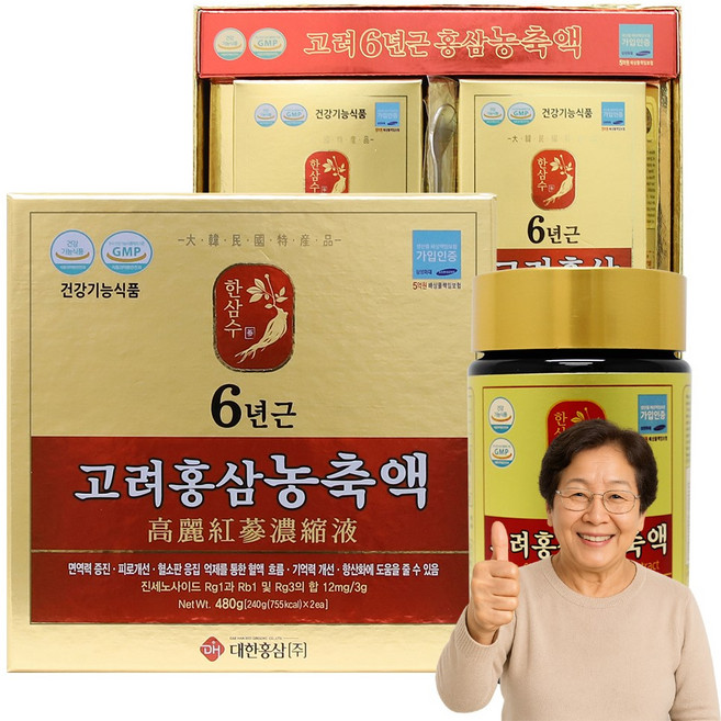 퓨처메이트 고려홍삼 농축액 2병세트, 1개, 480g