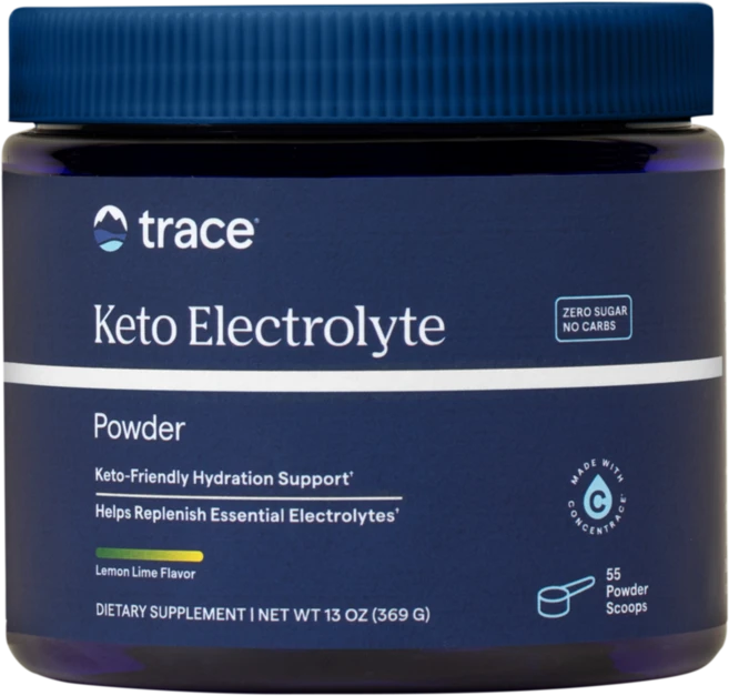 트레이스 Trace 케토 전해질 파우더 레몬 라임 369g (13 oz), 1개 - 쿠팡