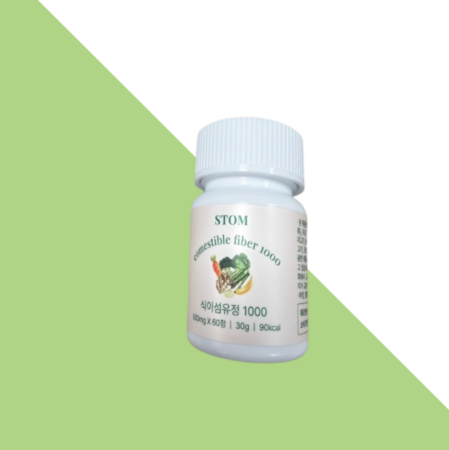 스톰 식이섬유 닥터민스 식이섬유정1000, 2박스, 60정