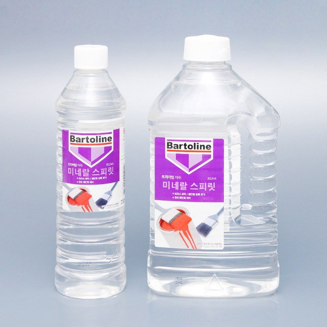 바톨라인 프리미엄 저취 미네랄스피릿 / 페인트 바니시 희석 및 세척 / 옵션, 1개, 750ml, 투명