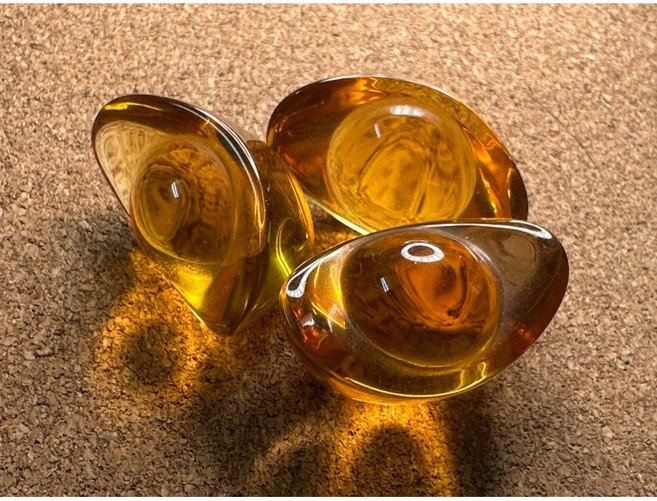 黃水晶金元寶 約30*18*18mm單顆隨機