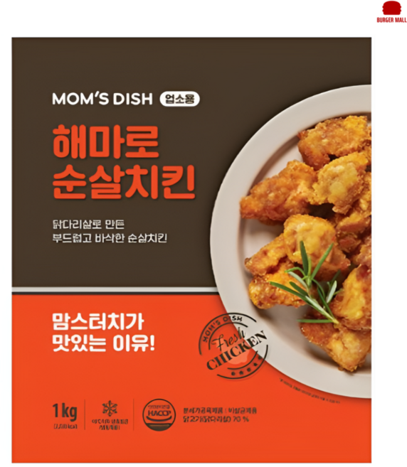 사세 후라이드 순살치킨 1kg x 냉동, 10개