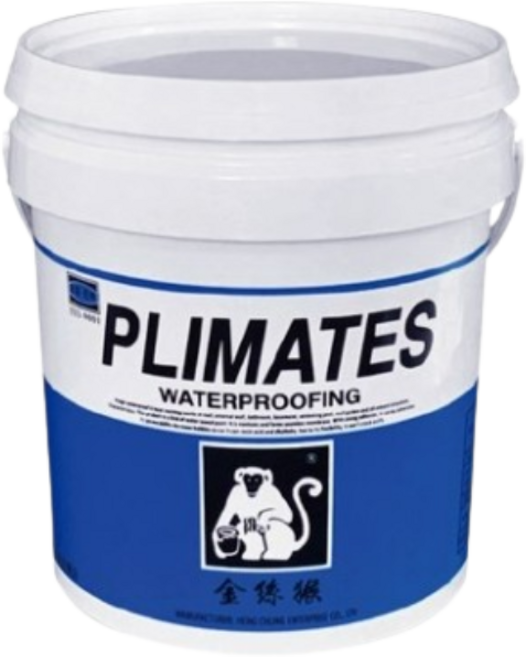 Plimates 金絲猴 P-777 粉狀抗水壓矽酸質水泥塗料, 1個