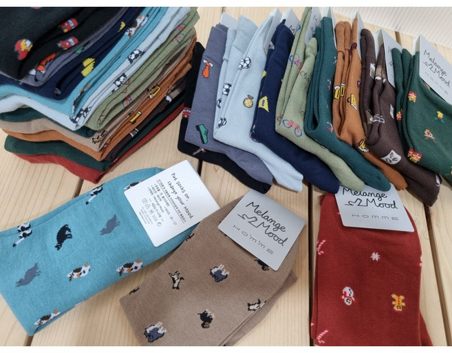 연수네선물 / 국산 남자 귀여운 캐릭터 프리미엄 중목양말 / 직장인 고급 기능성 쫀쫀한 사계절양말